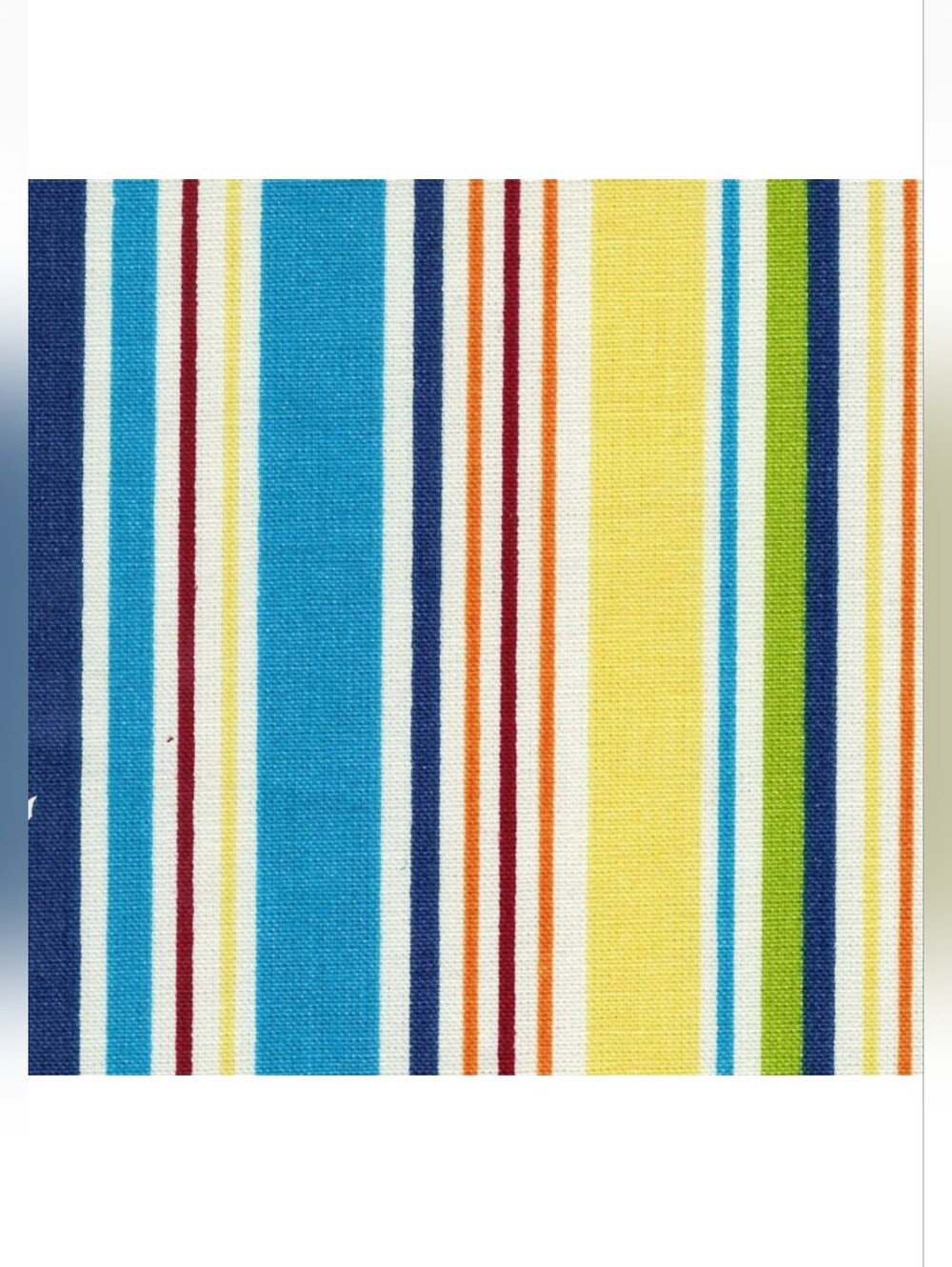 New Longaberger Lunch Box Sunny Day Stripe Fabric Liner